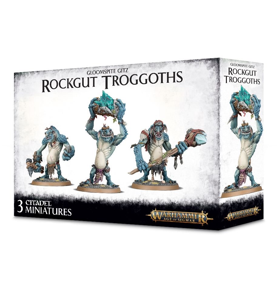 Age of Sigmar - Gloomspite Gitz - Rockgut Troggoths image 0