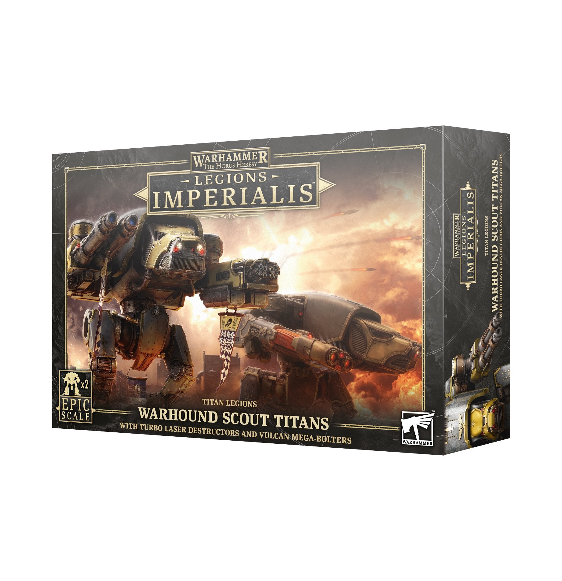 LEGIONS IMPERIALIS : WARHOUND SCOUT TITANS image 0