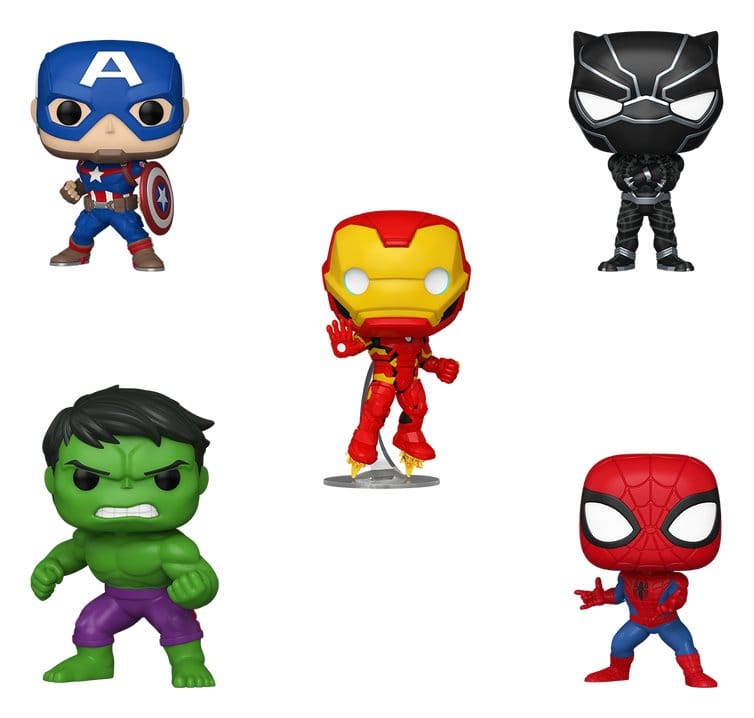 Marvel POP! Vinyl Figure 5-Pack Bundle 9 cm FUNKO