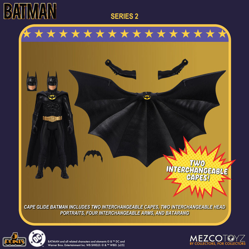 Batman : Cape Glide Batman (5points MEZCO)