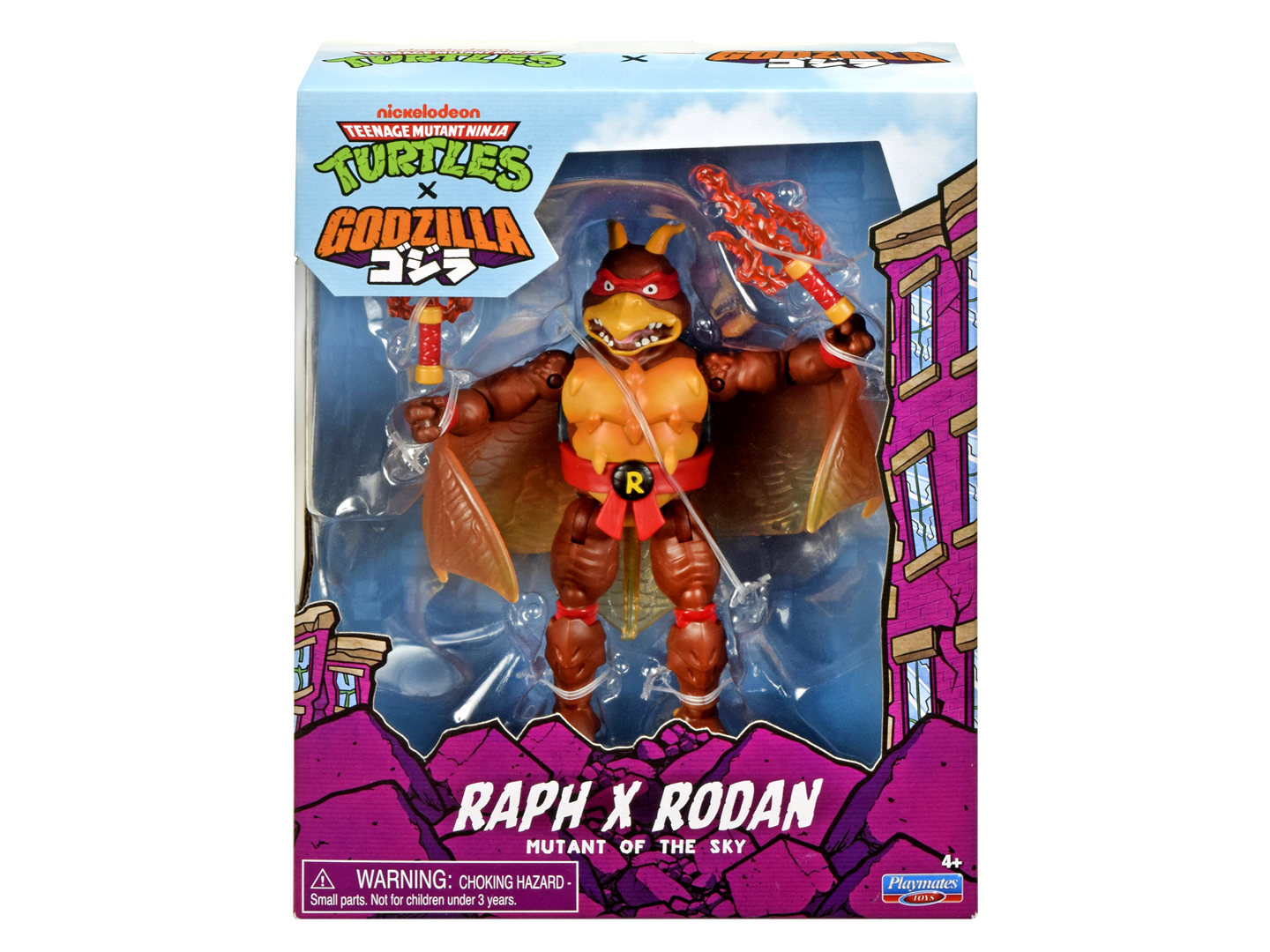 Turtles X Godzilla : Raph x Rodan