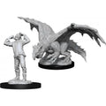 Green Dragon Wyrmling & Afflicted Elf