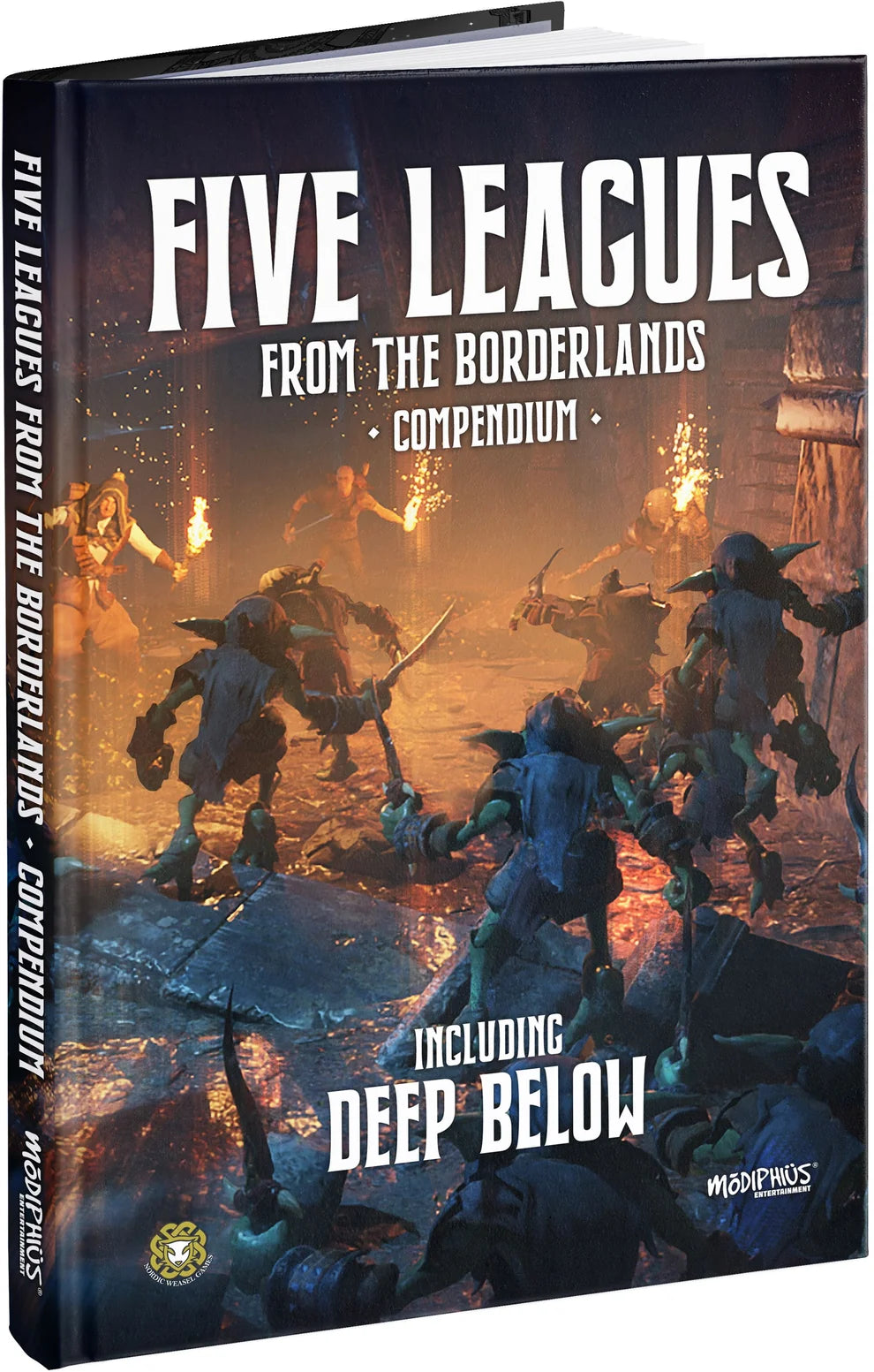 Five leagues from the borderlands : Compendium inc. Deep Below
