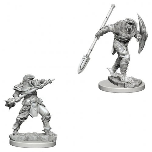 Dragonborn Fighter with Spear
