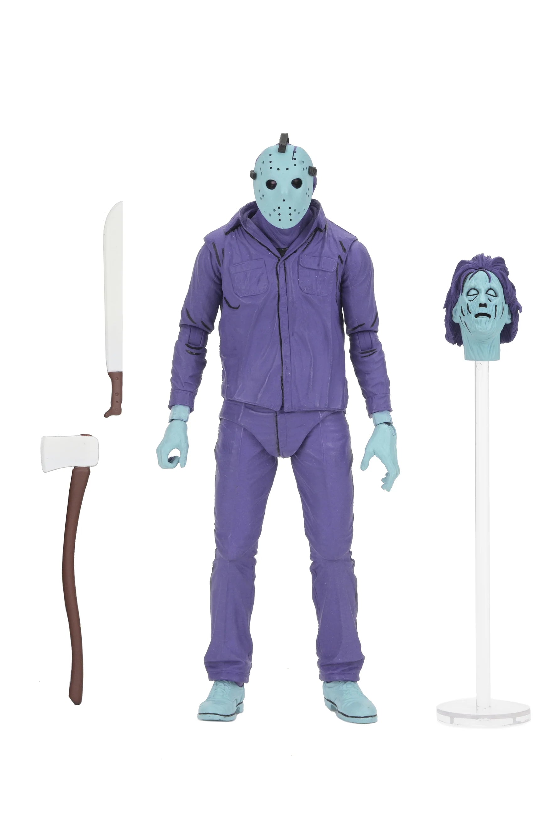 Jason Voorhees - Friday the 13th - Classic Video Game Action Figure with Theme Music Packaging