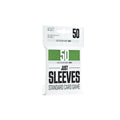 50 Standard Card Game Sleeves GREEN (GAMEGENIC)