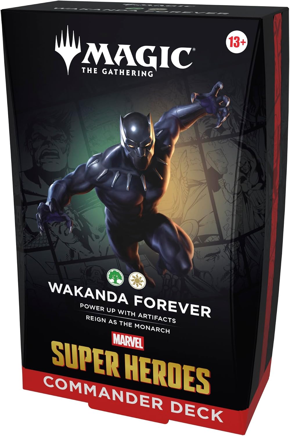 Magic the Gathering : Superheroes Wakanda Commander Deck