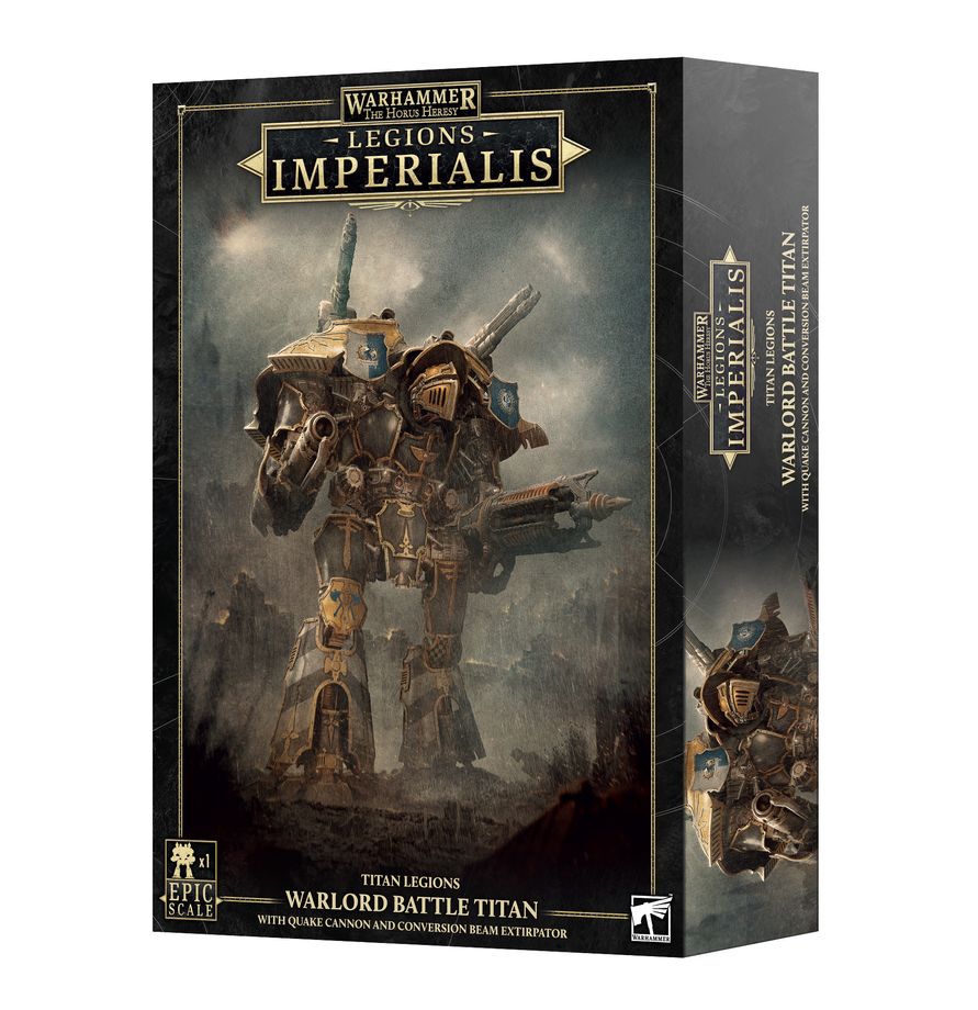 Legions Imperialis: Warlord Titan w/ Quake Cannon & Conversion Beam Extirpator