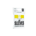 50 Standard Card Game Sleeves YELLOW (GAMEGENIC)