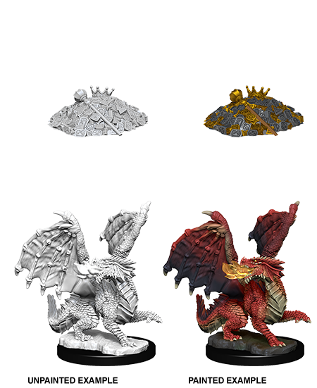 Red Dragon Wyrmling - D&D Nolzurs Marvelous Miniatures image 0