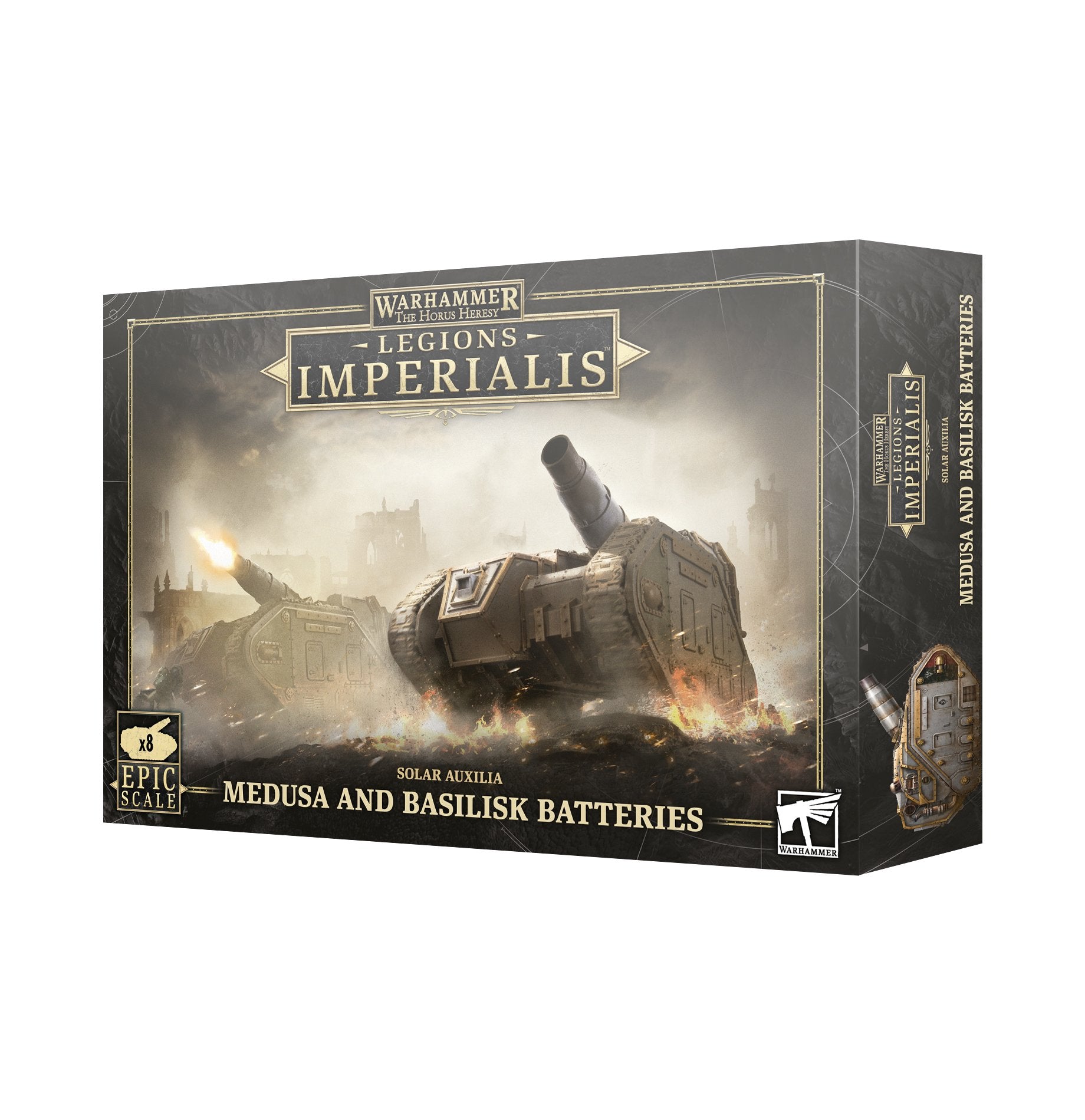 LEGIONS IMPERIALIS : SOLAR AUXILIA BASILISKS/MEDUSAS image 0