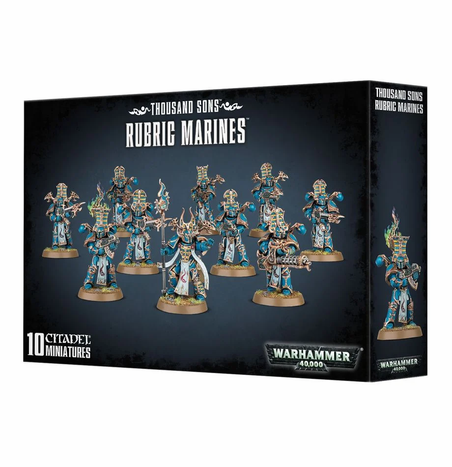 Thousand sons - Rubic Marines image 0