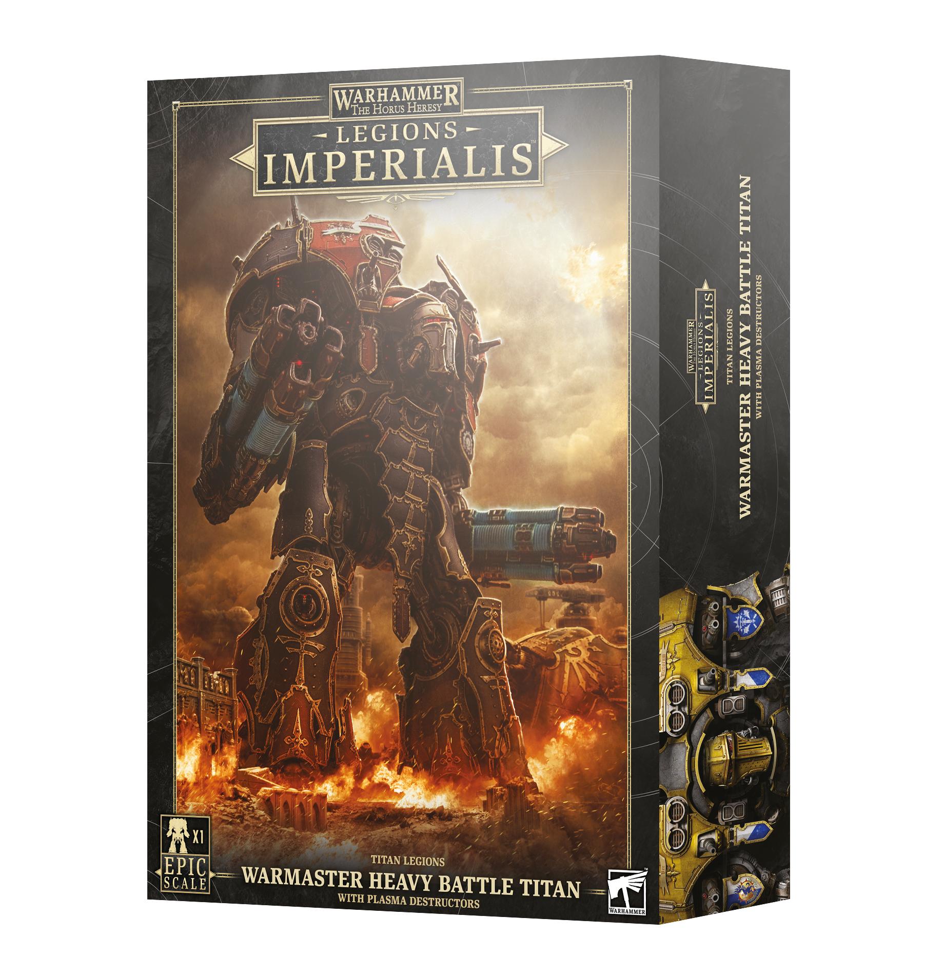 LEGIONS IMPERIALIS : WARMASTER HEAVY BATTLE TITAN image 0