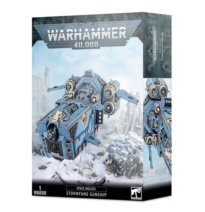 Space Wolves - Stormfang Gunship / Stormwolf image 0