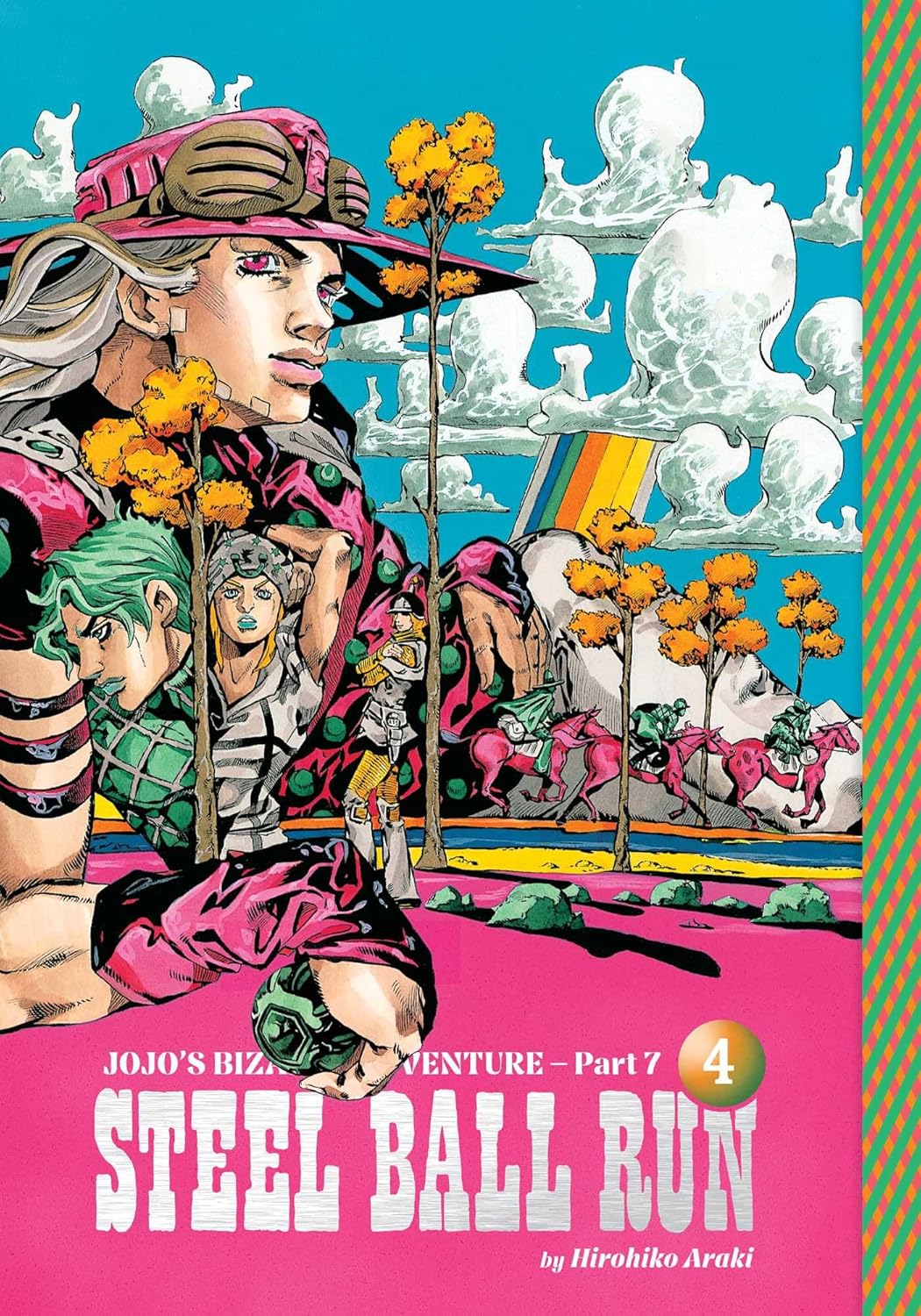 JoJo's Bizarre Adventure : Part 7 Steel Ball Run, Vol. 4 image 0