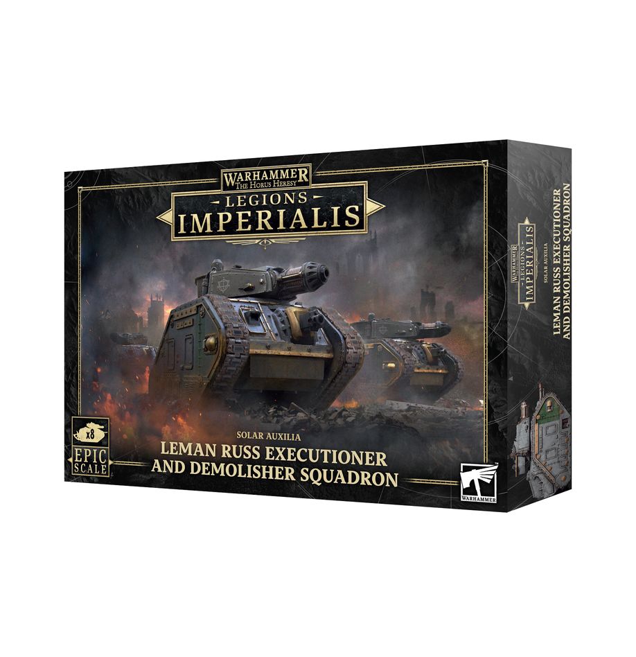 Legions Imperialis : Leman Russ Executioner and Demolisher Squadron image 0