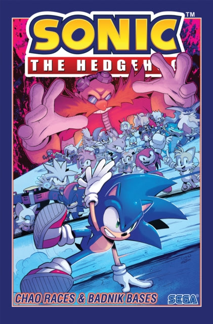 Sonic The Hedgehog, Vol. 09 Chaos Races and Badnik Bases image 0