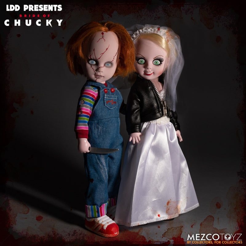 Living Dead Dolls - Bride of Chucky - Chucky and Tiffany image 0