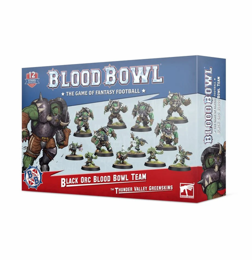 Blood Bowl Team - Black Orc Team The Thunder Valley Greenskins image 0