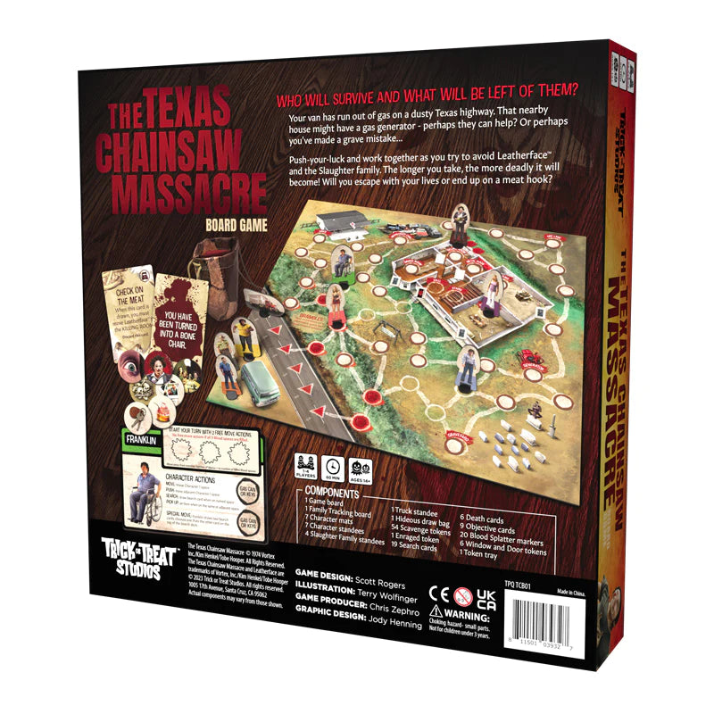 Texas Chainsaw Massacre Board Game image 1