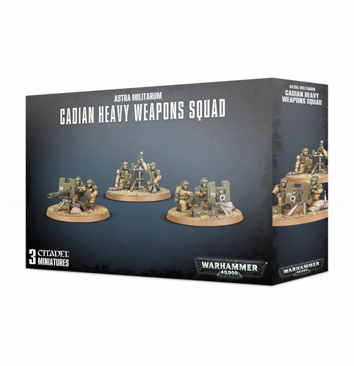 Astra Militarum - Cadian Heavy Weapon Squad image 0
