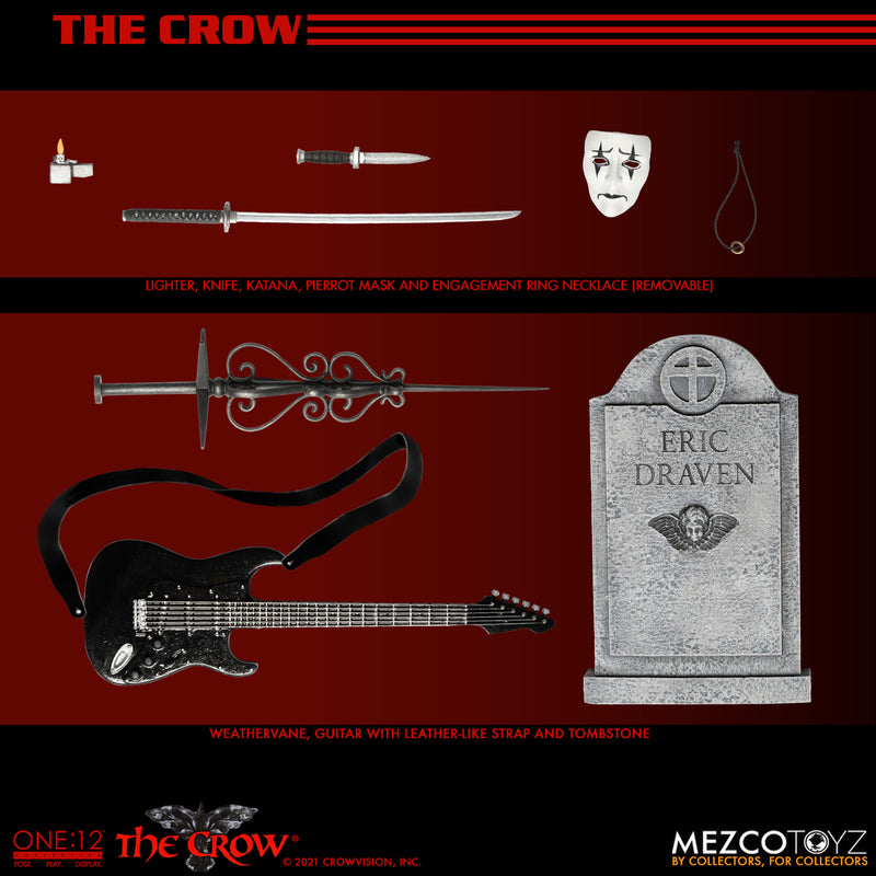 One : 12 Collective The Crow - Mezco image 1