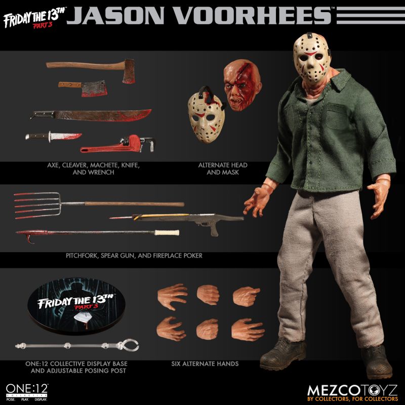 One : 12 collective Jason Voorhees - Friday the 13th - Mezco image 0