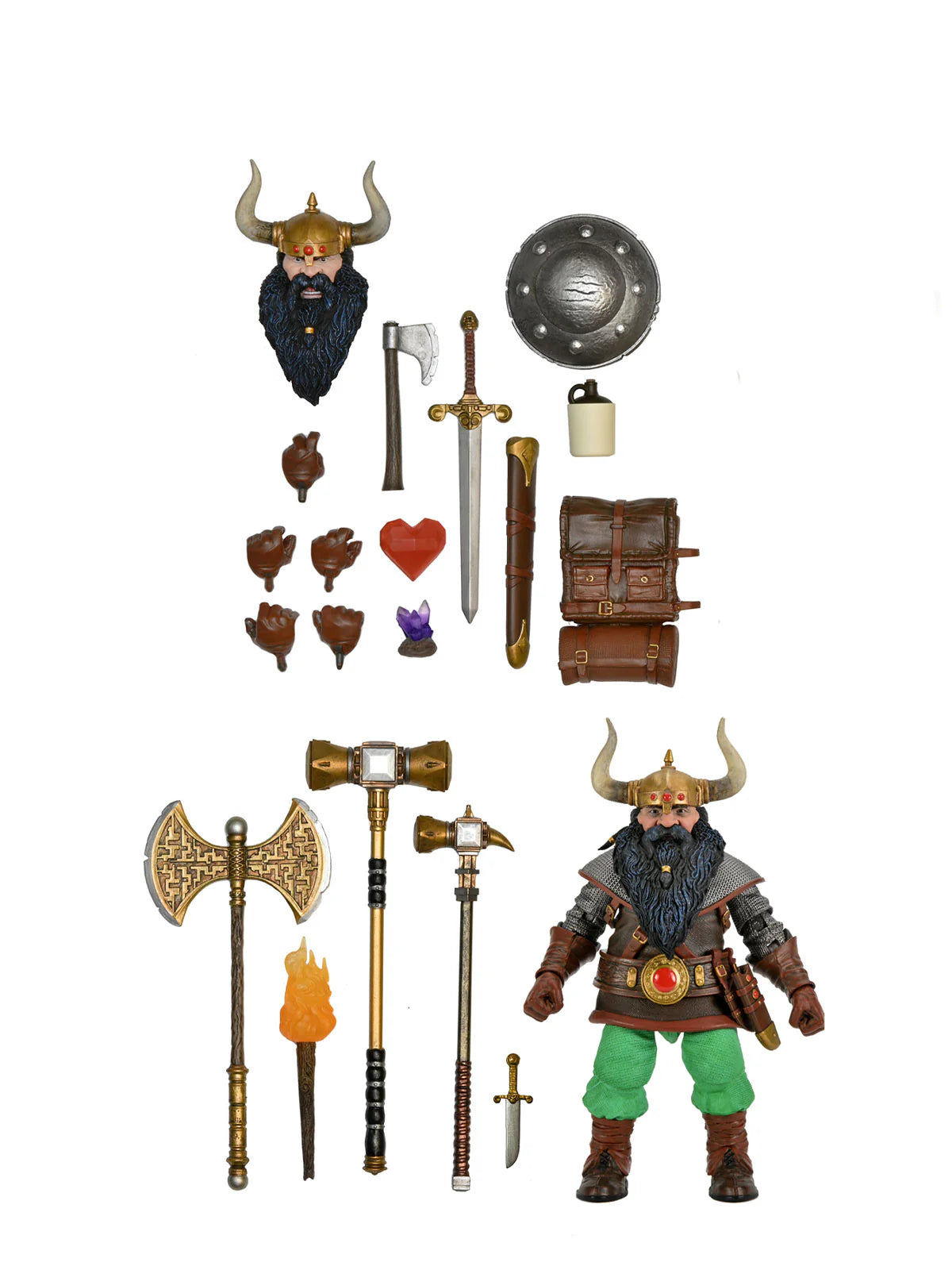 DUNGEONS & DRAGONS - ULTIMATE ELKHORN -7" ACTION FIGURE image 0