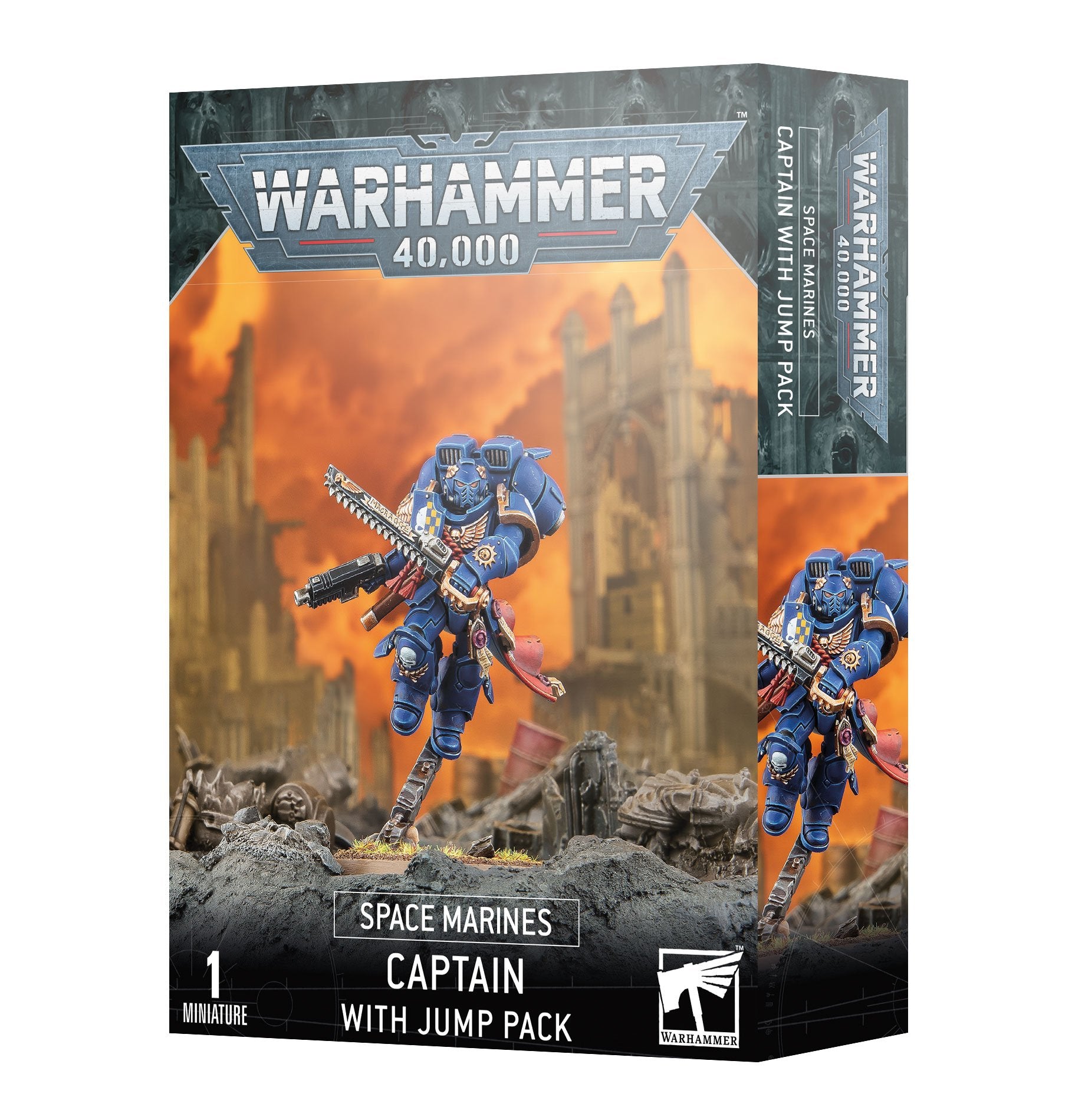 SPACE MARINES : CAPTAIN WITH JUMP PACK image 0