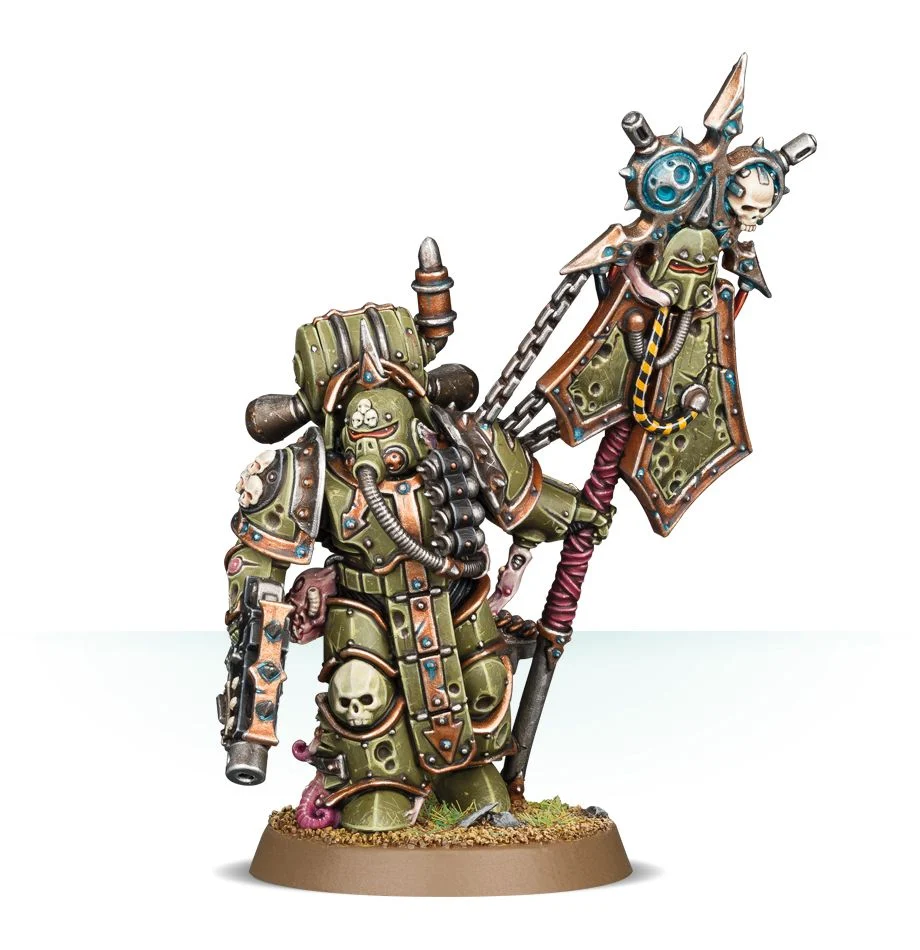 Death Guard - Plague Marine Icon Bearer image 0