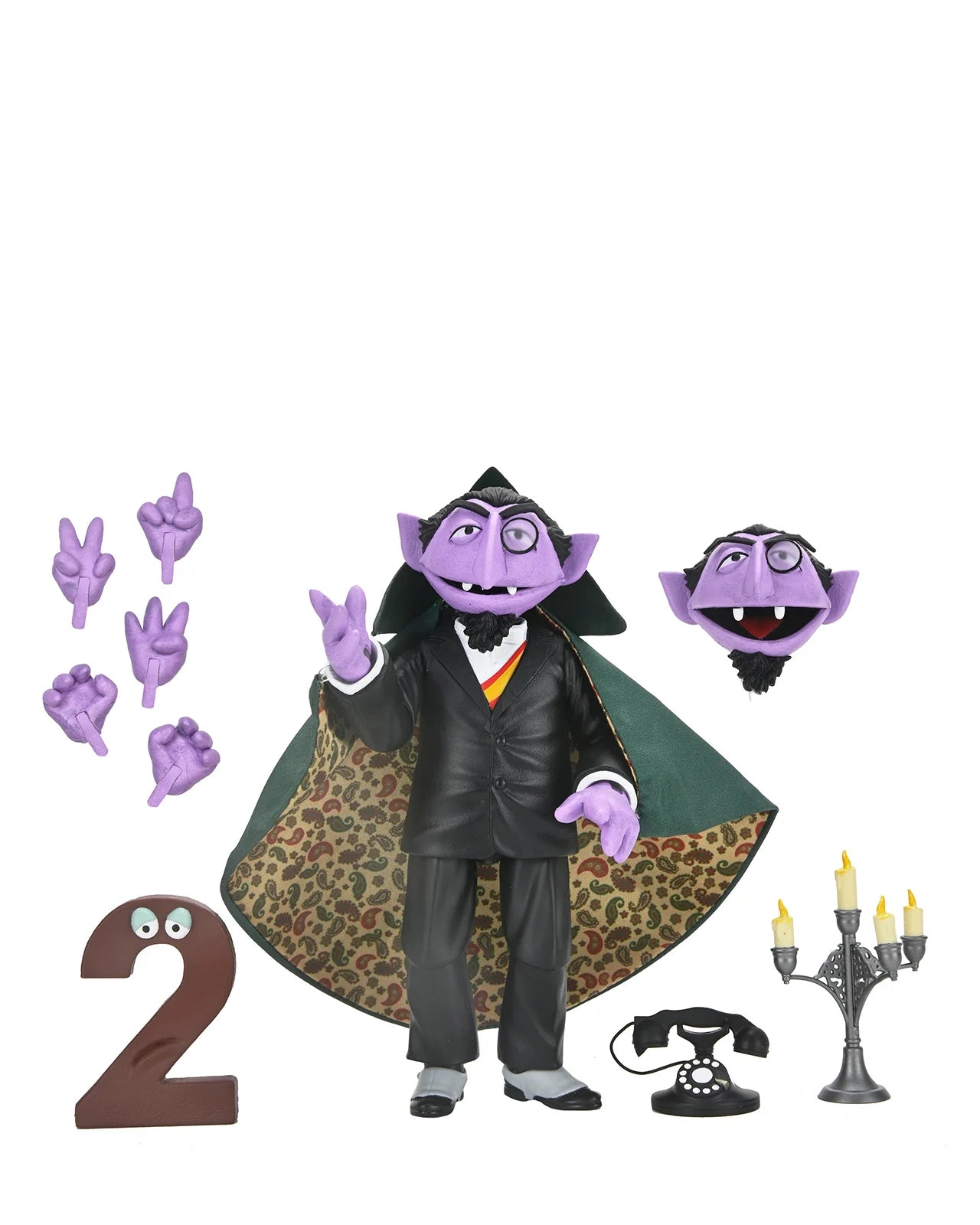 SESAME STREET - ULTIMATE THE COUNT 7" SCALE ACTION FIGURE image 0