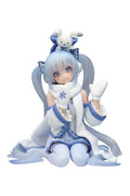 Hatsune Miku Noodle Stopper PVC Statue Snow Miku Sky Town 10th Ver. 10 cm image 0