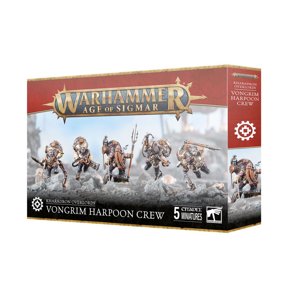KHARADRON OVERLORDS : VONGRIM HARPOON CREW image 0
