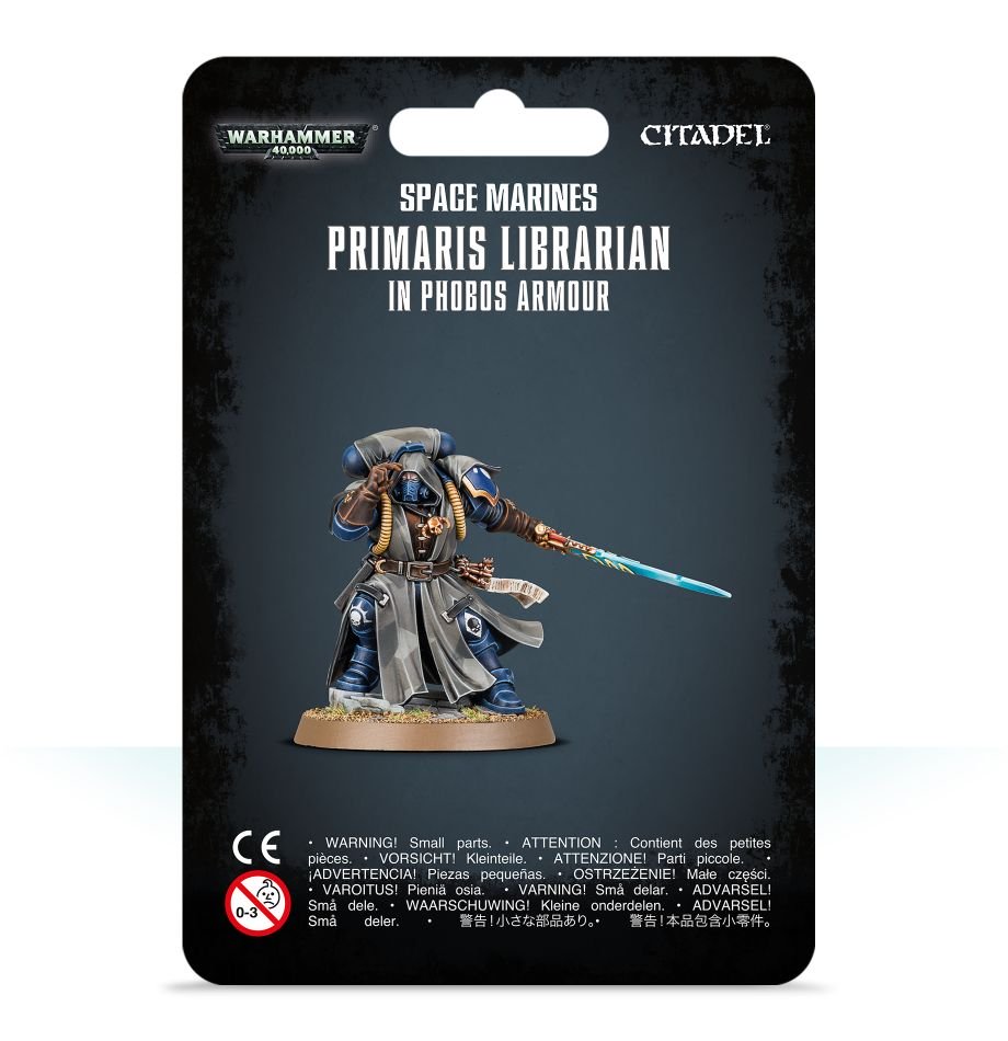 Space Marines - Primaris Librarian Phobos Armour image 0