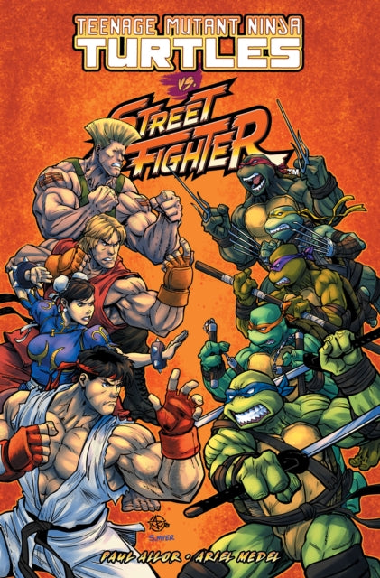 Teenage Mutant Ninja Turtles Vs. Street Fighter image 0