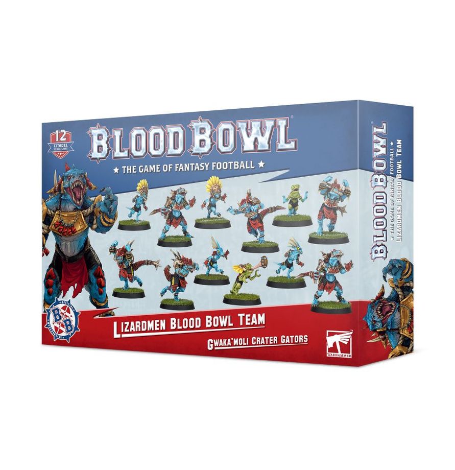 Lizardmen Blood Bowl Team – Gwaka'moli Crater Gators image 0