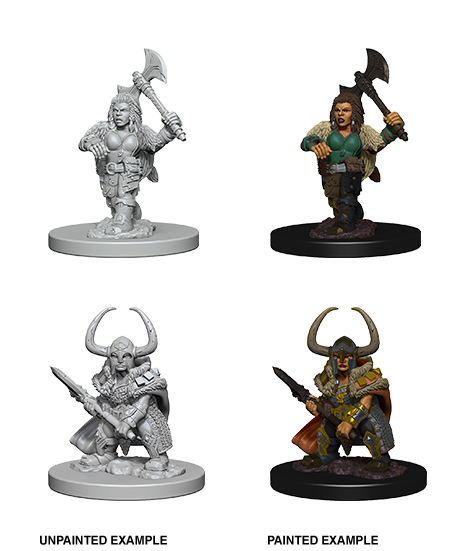 Dwarf Barbarian ( Female ) - D&D Nolzurs Marvelous Miniatures image 0