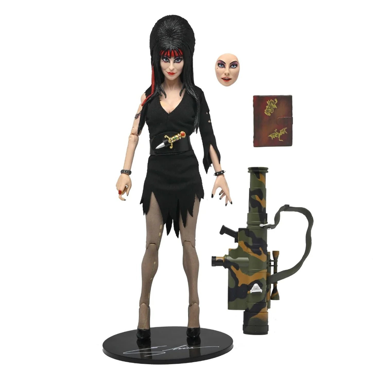 Elvira – “Commando Elvira” 8″ Scale Clothed Action Figure image 0