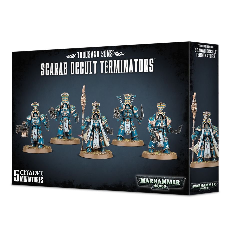 Thousand sons - Scarab Occult Terminators image 0
