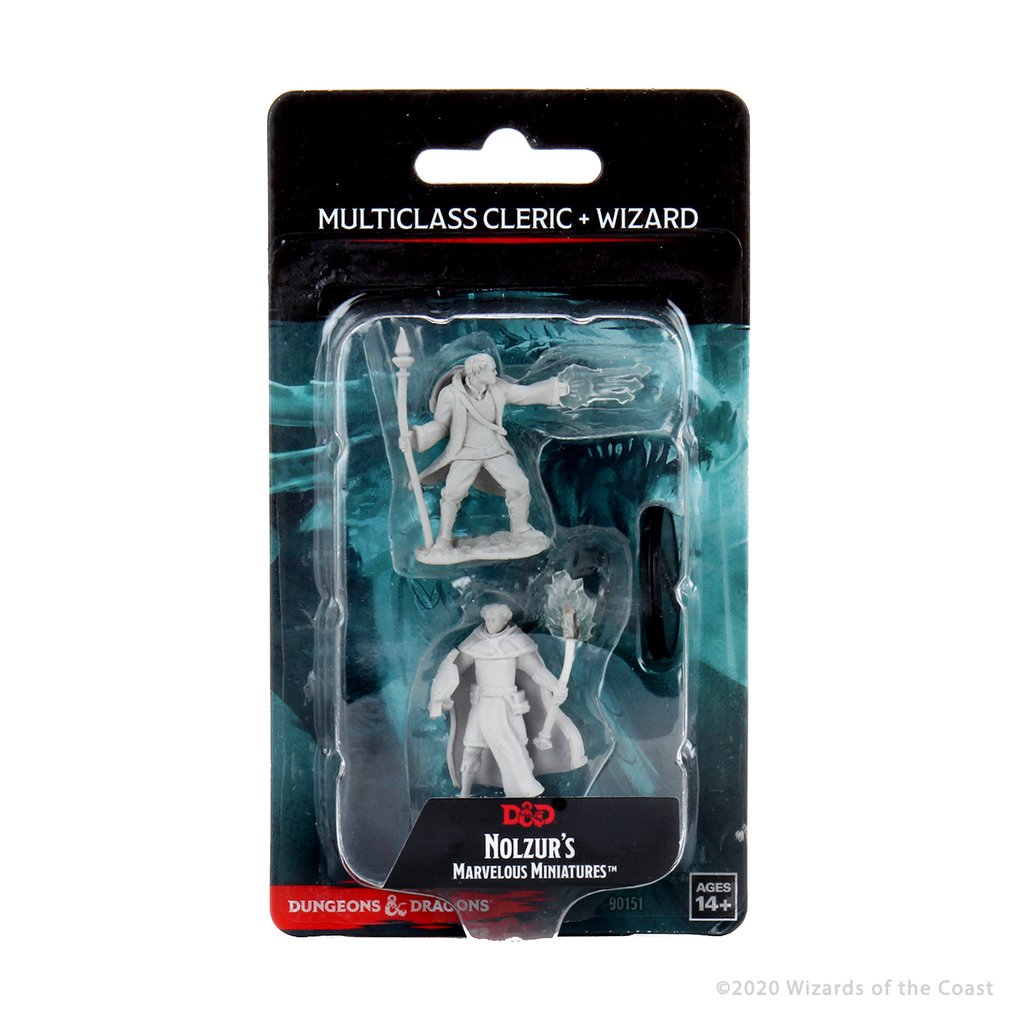 Multiclass Human Cleric & Wizard ( Male ) - D&D Nolzurs Marvelous Miniatures image 0