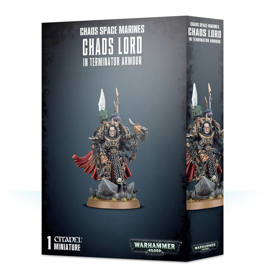 Chaos Space Marines - Chaos Lord in Terminator Armour image 0