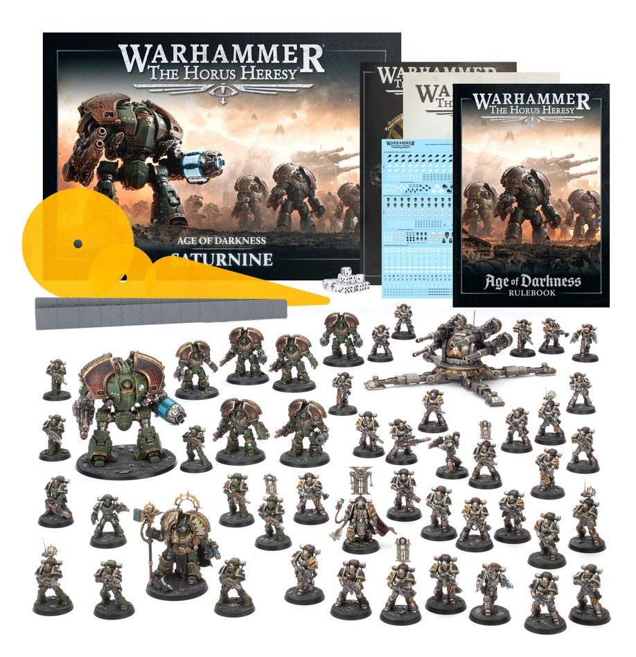 HORUS HERESY AGE OF DARKNESS - SATURNINE image 0