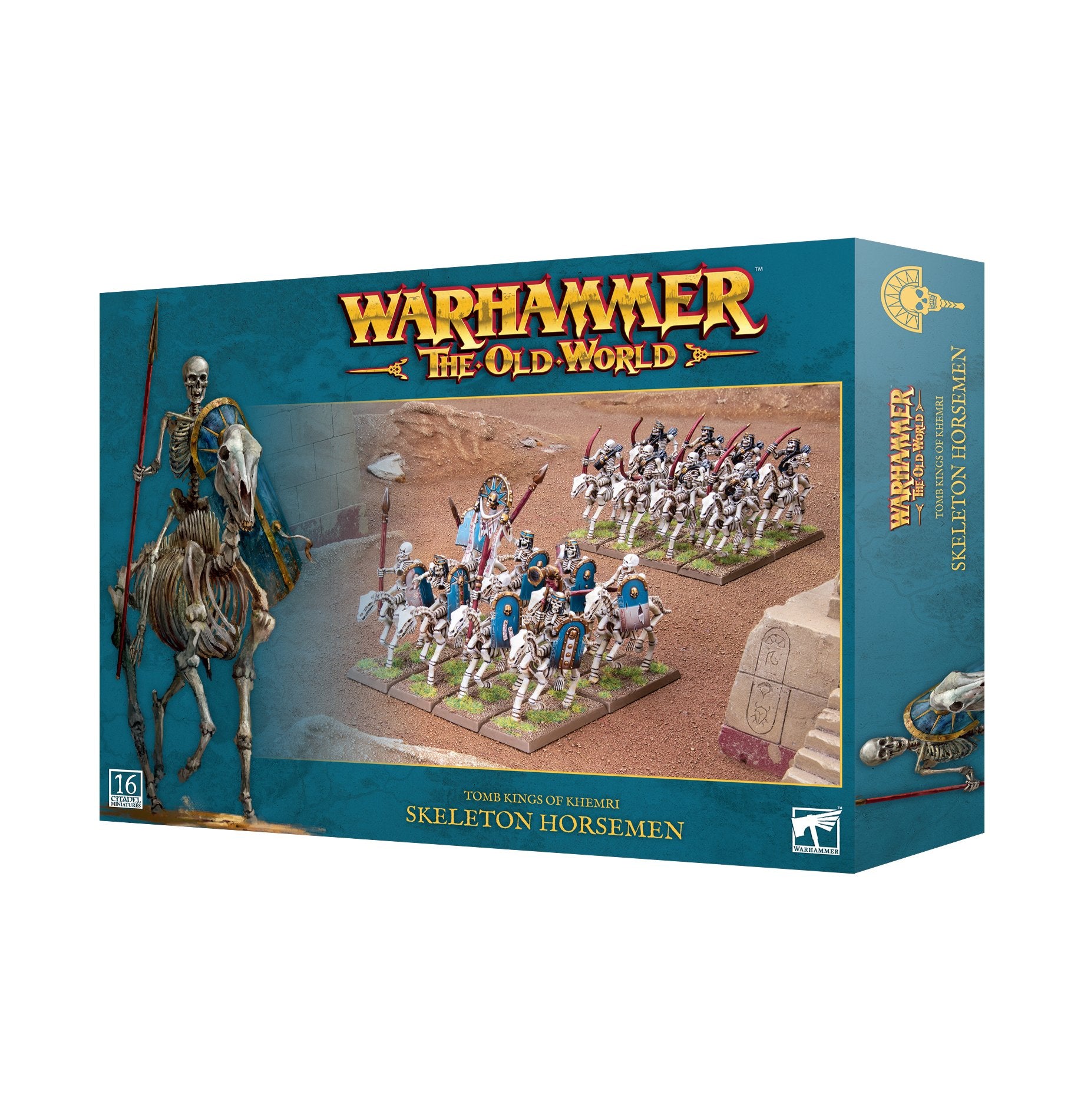 TOMB KINGS OF KHEMRI : SKELETON HORSEMEN image 0
