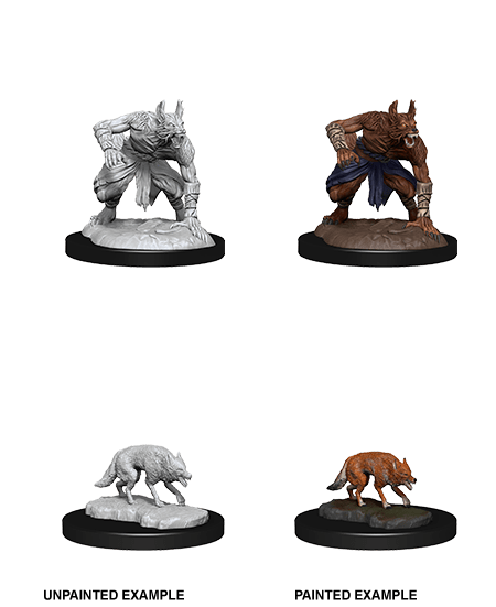 Jackalwere & Jackal - D&D Nolzurs Marvelous Miniatures image 0