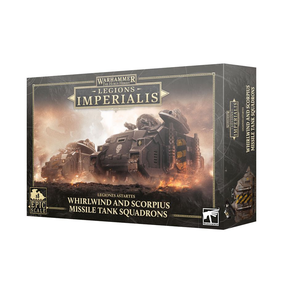 Legions Imperialis : Whirlwind and Scorpius Missile Tank Squadrons image 0