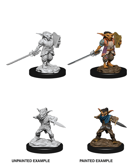 Goblin Rogue & Goblin Bard - D&D Nolzurs Marvelous Miniatures image 0