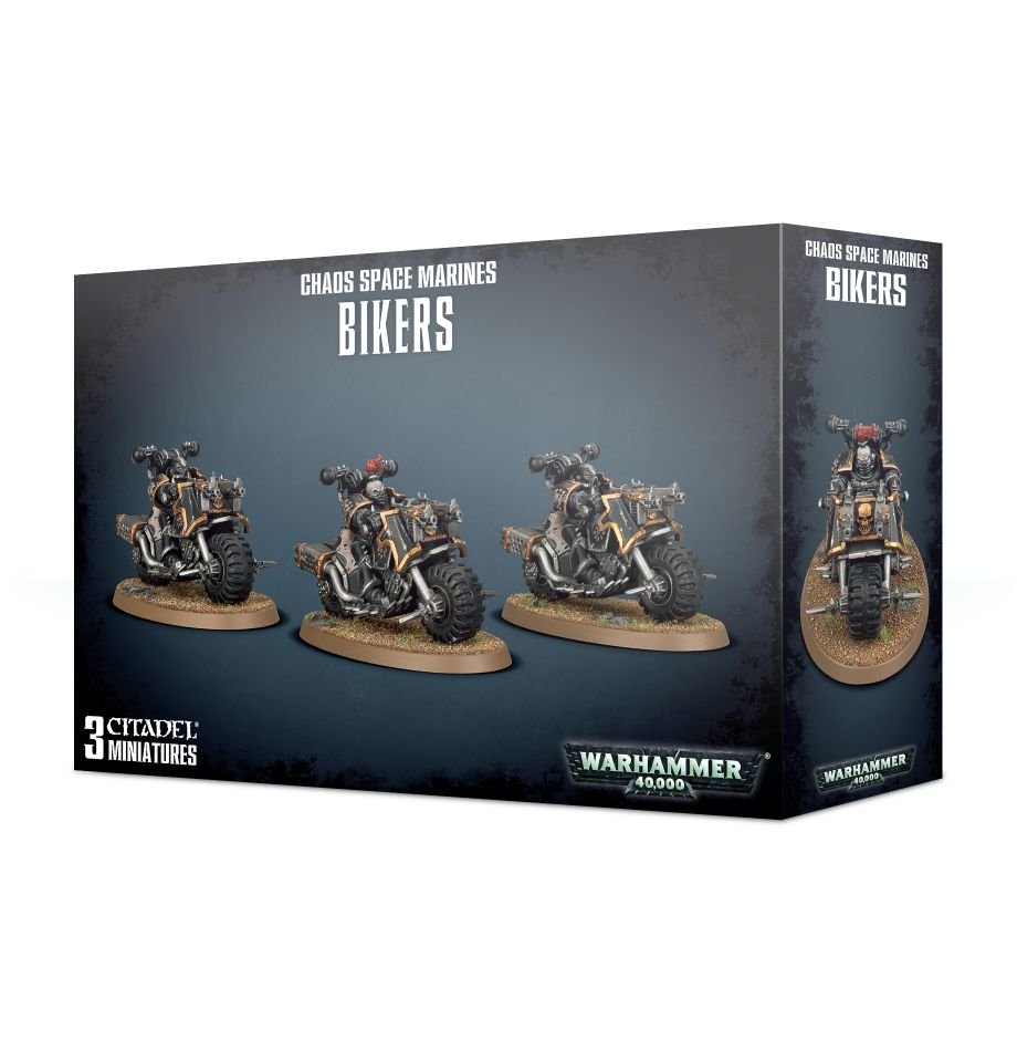 Chaos Space Marines - Bikers image 0