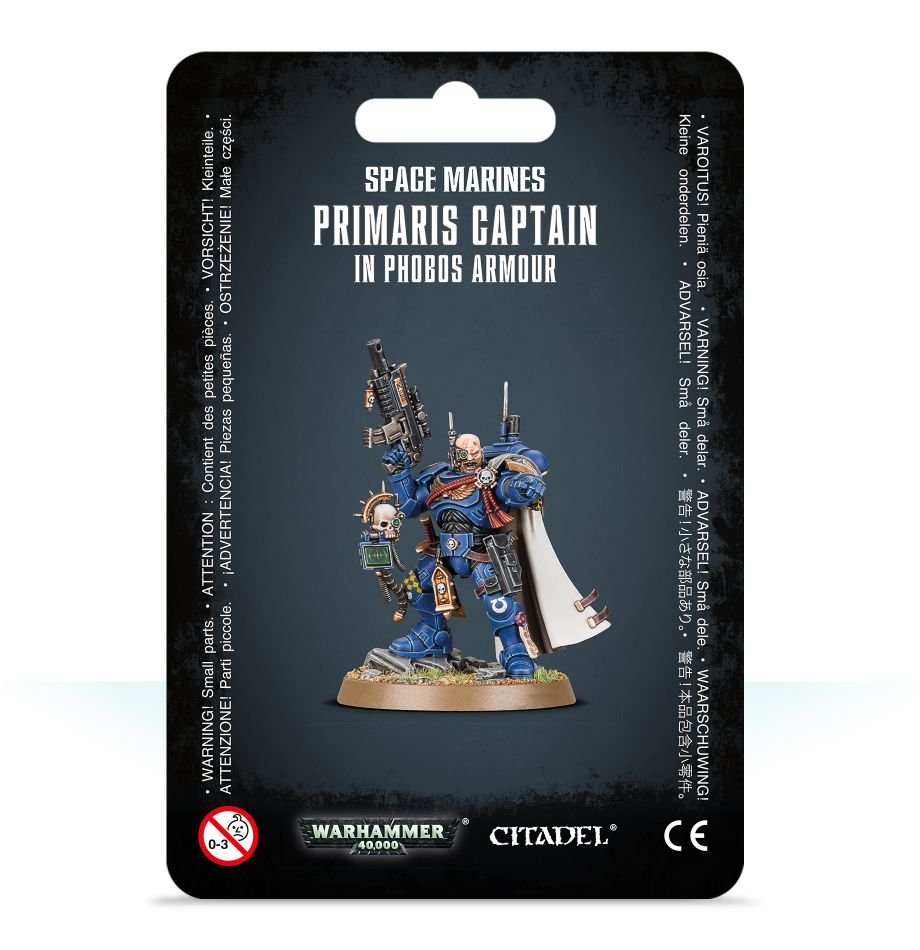 Space Marines - Primaris Captain Phobos Armour image 0