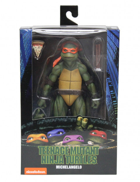 Teenage Mutant Ninja Turtles - 1990 Movie Figure - Michelangelo image 0