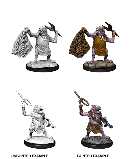 Kuo Toa & Kuo Toa Whip - D&D Nolzurs Marvelous Miniatures image 0